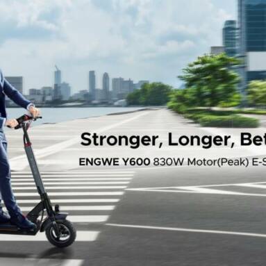 €549 with coupon for ENGWE Y600 Electric Scooter from EU warehouse GEEKBUYING (free gift Engwe Anniversary box)