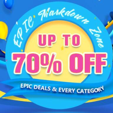 EPIC MARKDOWN ZONE @GEARBEST – 20$ OFF coupon over 100$