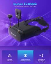 €82 with coupon for Eachine EV800DM Varifocal 5.8G 40CH Diversity FPV Goggles from BANGGOOD