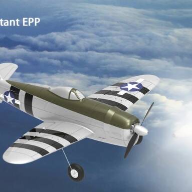 €91 with coupon for Eachine Mini P-47 Razorback Bonnie Warbird EPP 500mm Wingspan RTF 2.4G 6-Axis Gyro Stabilizer RC High Scale Airplane Fixed Wing with Flight Controller for Beginner – Two Batteries from BANGGOOD
