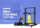 $289 with coupon for Eazmaker M18 Large Scale 3D Printer – Black EU Plug from GEARBEST