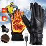 €15 with coupon for Electric Heated Gloves Windproof Cycling Winter Warm Heating Touch Screen Skiing Gloves USB Powered Heated Gloves from BANGGOOD