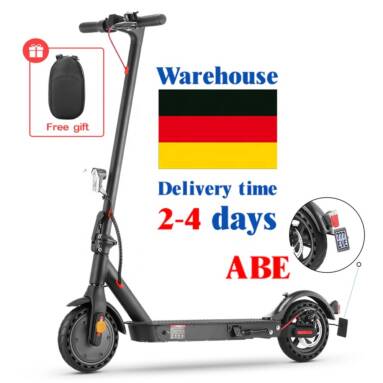 €340 with coupon for Electric Scooter E9 with ABE Certification Road Permit 7.5AH 30KM 350W No Tax Foldable Kick E Scooters Electric Scooter Adult from EU warehouse GSHOPPER