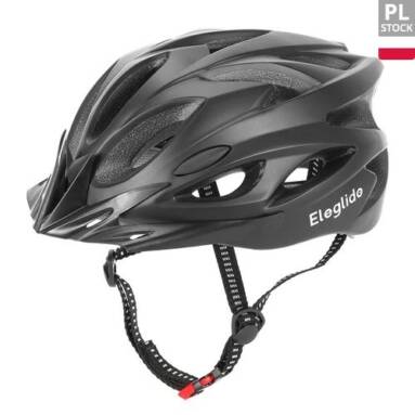 €23 with coupon for Eleglide Black Bike Helmet from EU warehouse GEEKBUYING