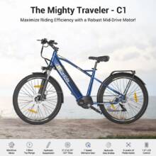 €1199 with coupon for Eleglide C1 27.5 inch Trekking Bike from EU warehouse GEEKBUYING