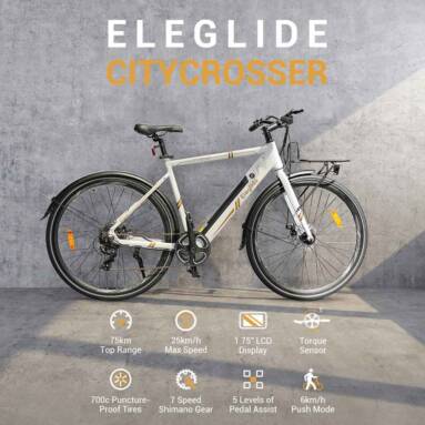 €699 with coupon for Eleglide Citycrosser Electric Bike from EU warehouse GEEKBUYING