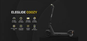 €379 with coupon for Eleglide Coozy Electric Scooter 10 Inch Pneumatic Tires 350W Motor 25km/h Max Speed 36V 12.5Ah Battery 55km Range 120KG Max Load LED Digital Display IPX5 Waterproof APP Control from EU warehouse GEEKBUYING