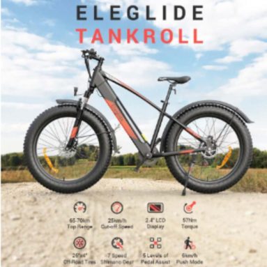€1149 with coupon for Eleglide Tankroll Fat Tire Electric Bike from EU warehouse GEEKMAXI