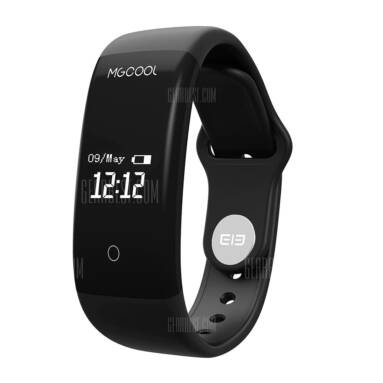 $13 with coupon for Elephone ELE MGCOOL Band 2 Heart Rate Monitor Smartband  –  BLACK from Gearbest