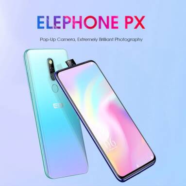 €126 with coupon for Elephone PX 4G Phablet 6.53 inch Android 9.0 MT6763 Octa Core 4GB RAM 64GB ROM 2 Rear Camera 3300mAh Battery Global Version – Crystal Cream from GEARBEST