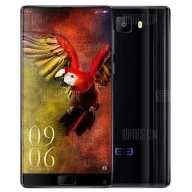 $249 flashsale for Elephone S8 4G Phablet  –  BLACK EU warehouse from GearBest