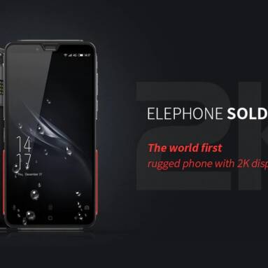 €91 with coupon for Elephone Soldier 4G Phablet from GEARBEST