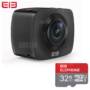 Elephone Elecam 360 WiFi Action Camera Dual Lens  -  WITH 32G TF CARD  BLACK 