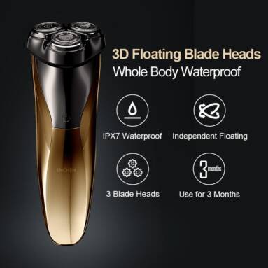€20 with coupon for Enchen BlackStone 3CJ Electric Shaver IPX7 Waterproof 3D Floating Razor USB Rechargeable Beard Trimmer for Men From Xiaomi Youpin from ALIEXPRESS