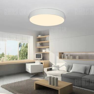 $29 with coupon for Everflower Modern Simple Led Flush Mount Ceiling Light with Max 18W Painted Finish White  –  EU AC220-240  EU AC220-240  WARM WHITE LIGHT from GearBest