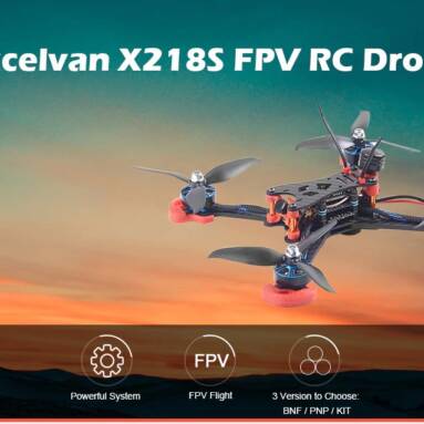 $169 with coupon for Excelvan X218S BLHeli – S F4 600TVL Camera FPV RC Drone – BLACK BNF ( FRSKY RECEIVER ) from GearBest