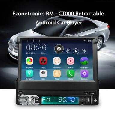$142 with coupon for Ezonetronics RM – CT0008 Retractable Android Car Player from GearBest