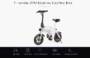 F - wheel DYU D2 Folding Electric Bike 5.2Ah Battery EU Plug - WHITE 