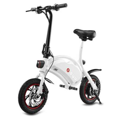 $359 with coupon for F – wheel DYU Electric Bike WHITE from GearBest
