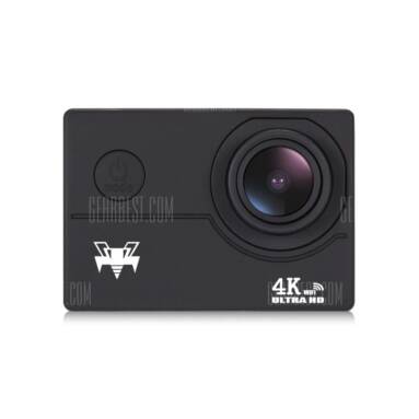 $23 with coupon for F60 4K WiFi Waterproof Action Camera  –  BLACK from GearBest