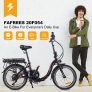 728 € với phiếu giảm giá cho FAFREES 250W 20 inch Xe đạp điện gấp Hỗ trợ đi lại Xe đạp điện E Bike với 10AH Phạm vi 50 - 55km 20F054 từ kho hàng EU GSHOPPER