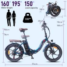 €929 with coupon for FAFREES F20 PRO Electric Bicycle 36V 18AH 250W from EU CZ warehouse BANGGOOD