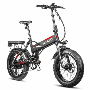 €843 with coupon for FAFREES F7 Folding Electric Bike 20*4.0 Chaoyang Fat Tires 750W Motor 35Km/h Max Speed Removable 48V 10Ah Lithium-Ion Battery 90KM Max Range Shimano 7-Speed Gears E-bike from EU warehouse GEEKBUYING