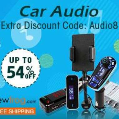 Car Audio, Up To 52% Off from Newfrog.com