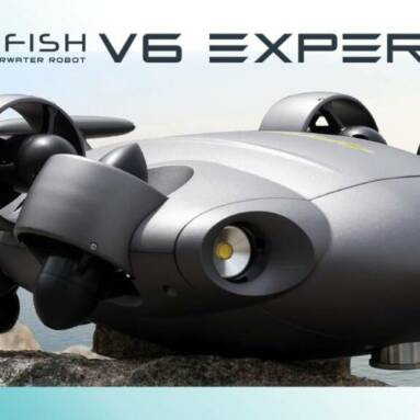 €2714 with coupon for FIFISH V6 EXPERT Multi-functional Underwater Productivity Tool With 4K UHD Camera 100m Depth Rating 4 Hours Working Time Underwater Drone – 100M Tether from EU CZ warehouse BANGGOOD