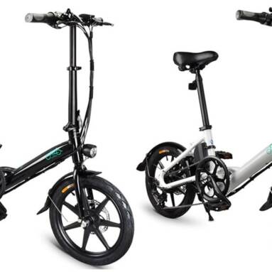 €464 with coupon for FIIDO D3S 16 Inch Variable Speed Folding Power Assist Electric Bicycle EU GERMANY WAREHOUSE from TOMTOP