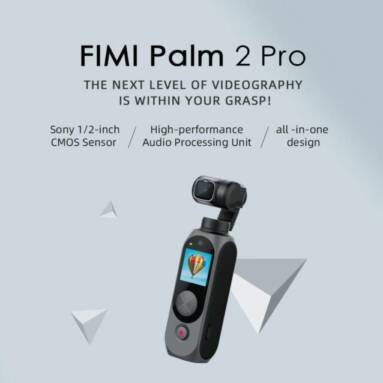 €202 with coupon for FIMI PALM 2 PRO 3-axis Handheld Smartphone Gimbal from BANGGOOD