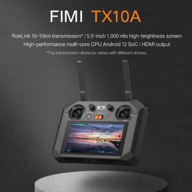 €249 with coupon for FIMI TX10A Built-in Screen 5.5 Inch 1080P Screen Remote Controller Transmitter from BANGGOOD