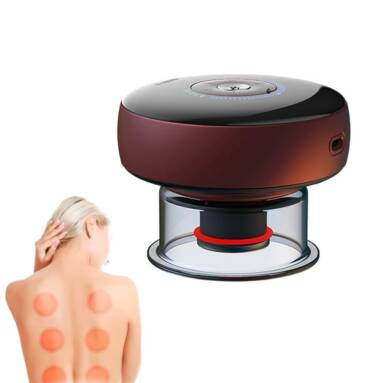 €64 with coupon for FITDASH Electric Cupping Therapy Massager Anti Cellulite Magnet Guasha USB Rechargeable Body Device Electromagnetic Wave Massager from BANGGOOD