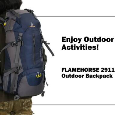 $28 with coupon for FLAMEHORSE 2911 Wind Wing Shoulder Bag – DARK SLATE BLUE from GearBest