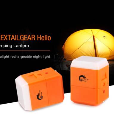 $24 with coupon for FLEXTAILGEAR Helio Portable Ultralight Camping Lantern – CONSTRUCTION CONE ORANGE from GearBest
