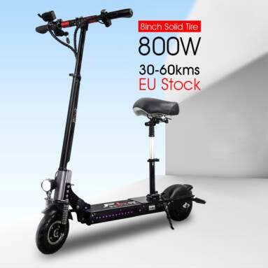 €593 with coupon for FLJ C8 800W Motor Electric Scooter from EU ES warehouse GEEKBUYING