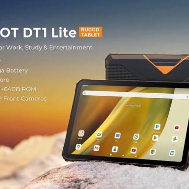 €114 with coupon for FOSSiBOT DT1 Lite Rugged Tablet 4GB RAM 64GB ROM from EU warehouse GEEKBUYING