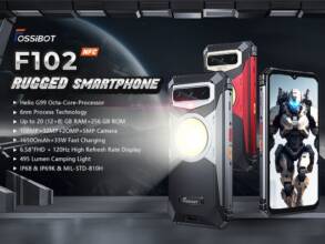 €170 with coupon for FOSSiBOT F102 Unlocked Rugged Smartphone 2023, 12GB+256GB from EU warehouse GEEKBUYING