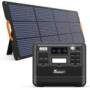 FOSSiBOT F2400 2048Wh/2400W Portable Power Station Solar Generator Combo With 1 Pcs FOSSiBOT SP200 200W Solar Panel