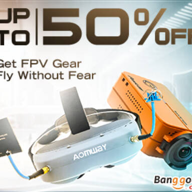 FPV Gear Price Drop Directly –  Up To 50% OFF from BANGGOOD TECHNOLOGY CO., LIMITED