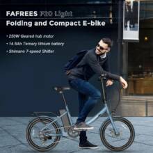 €717 with coupon for FAFREES F20 Light Electric Bicycle from EU CZ warehouse BANGGOOD