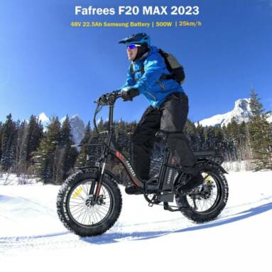€1357 with coupon for Fafrees F20 MAX Fat Electric Bike 2023 Version from EU warehouse BUYBESTGEAR