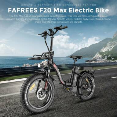 €1199 with coupon for FAFREES F20 Max Electric Bike from EU warehouse GEEKBUYING