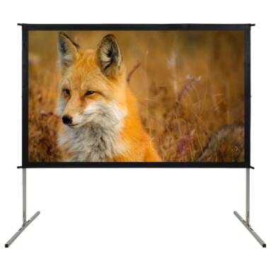 €131 with coupon for Fast-Fold Projection Screen 84″ 16:9 from EU warehouse GEEKBUYING