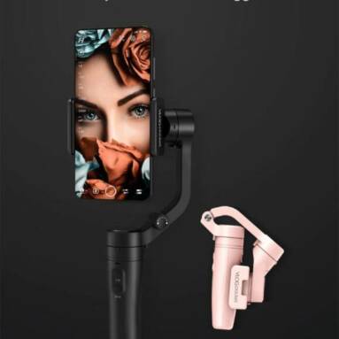 €65 with coupon for FY FEIYUTECH VLOG Pocket 3-axis Handheld Gimbal Stabilizer for Smartphones – Black from GEARBEST
