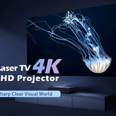 € 1999 फेंगशुई के लिए कूपन के साथ 4K सिनेमा लेजर प्रोजेक्टर 2500 Lumens 150 इंच ALPD 4K 3D बीटी 4.0 MIUI TV Xiaomi प्रोजेक्टर के साथ BANGGOOD