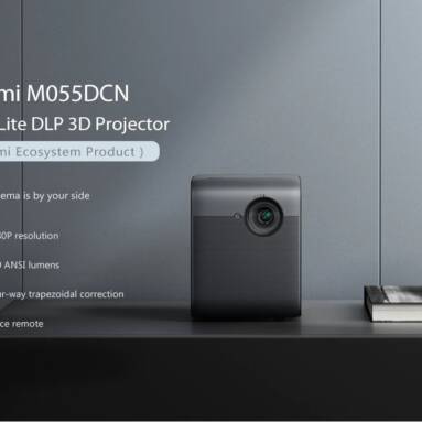 €257 with coupon for Xiaomi Ecosystem Fengmi Smart Lite DLP 3D Projector 550Ansi Lumens 1080P Support 4K Android 2 + 16GB Four-way Trapezoidal Correction Smart Home Theater Projector from EU CZ / HK warehouse BANGGOOD