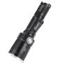 FiTorch MR35 LED Flashlight Rechargeable Torch  -  BLACK 