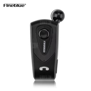 $11 with coupon for Fineblue F930 Bluetooth V4.1 Earbud with Retractable Cable  –  BLACK from GearBest