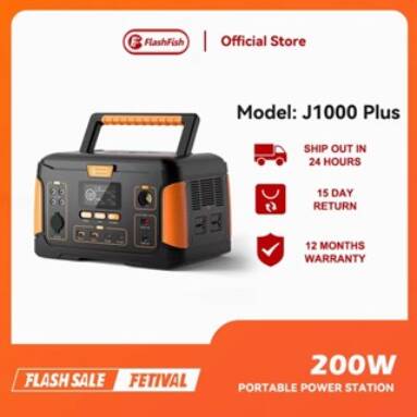 €429 with coupon for FlashFish J1000plus Portable Power Station 932Wh from EU warehouse GEEKBUYING